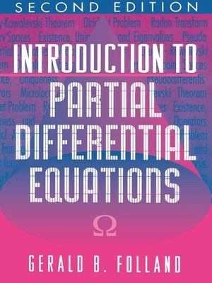 cover image of Introduction to Partial Differential Equations